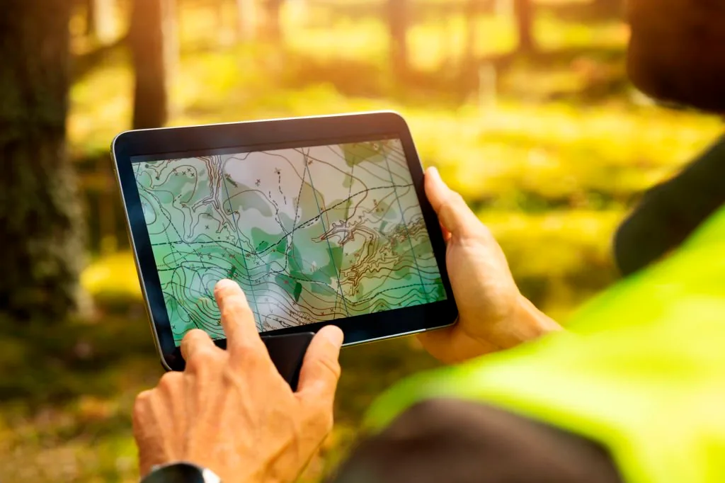 Geomapeamento de área para licenciamento
